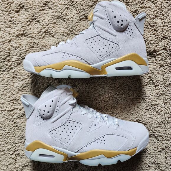 Wmns Air Jordan 6 Retro Craft Pearl Brand New Sz 8 - Picture 2 of 10